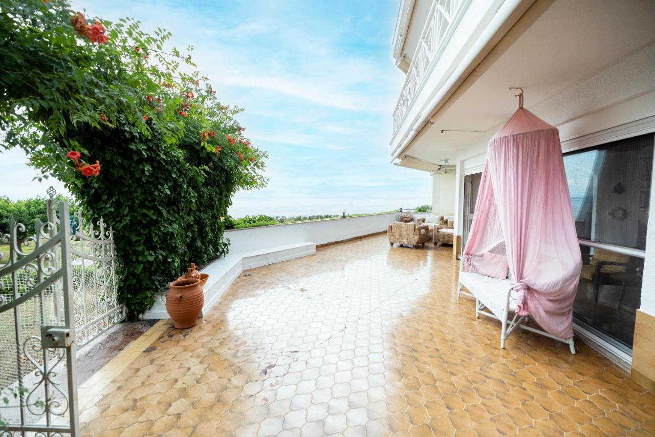 Delmare Dom Seafront Villa Kalyves Polygyrou Eksteriør billede