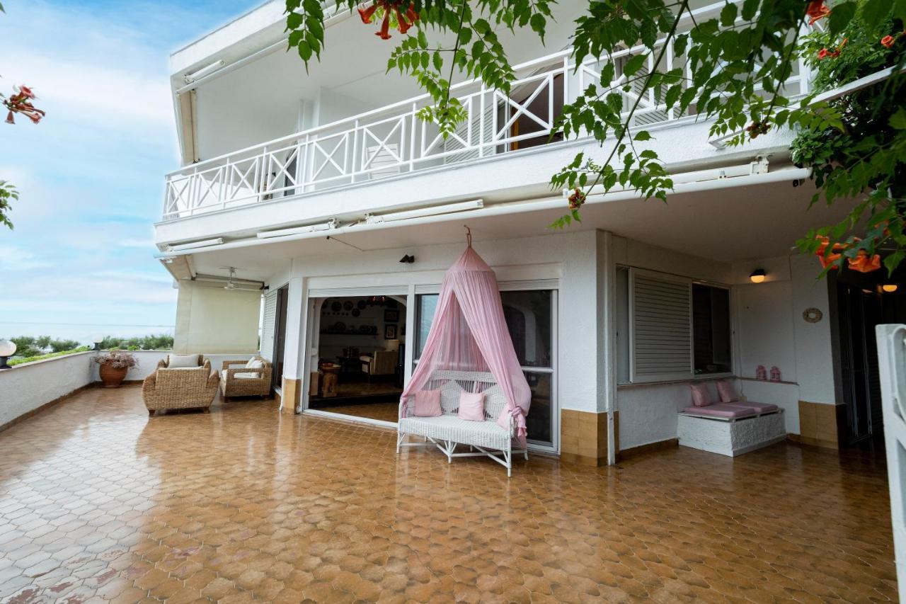 Delmare Dom Seafront Villa Kalyves Polygyrou Eksteriør billede